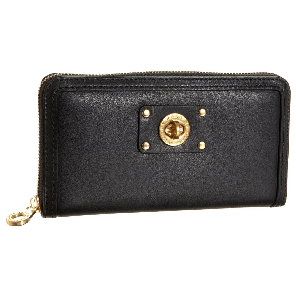 Marc By Marc Jacobs Turnlock Trifold Wallet